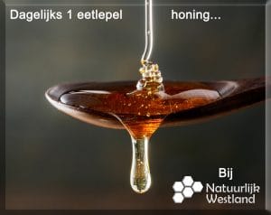 Wat is honing? 1 Rauwe koudgeslingerde honing pure honing bij natuurlijk-westland.