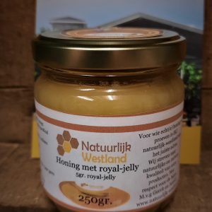 Westlandse bloemen creme honing met royal jelly